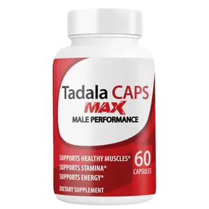 Tadala Advanced Pill for Men Max Strength Tadala Formula Supplement 60 Capsules