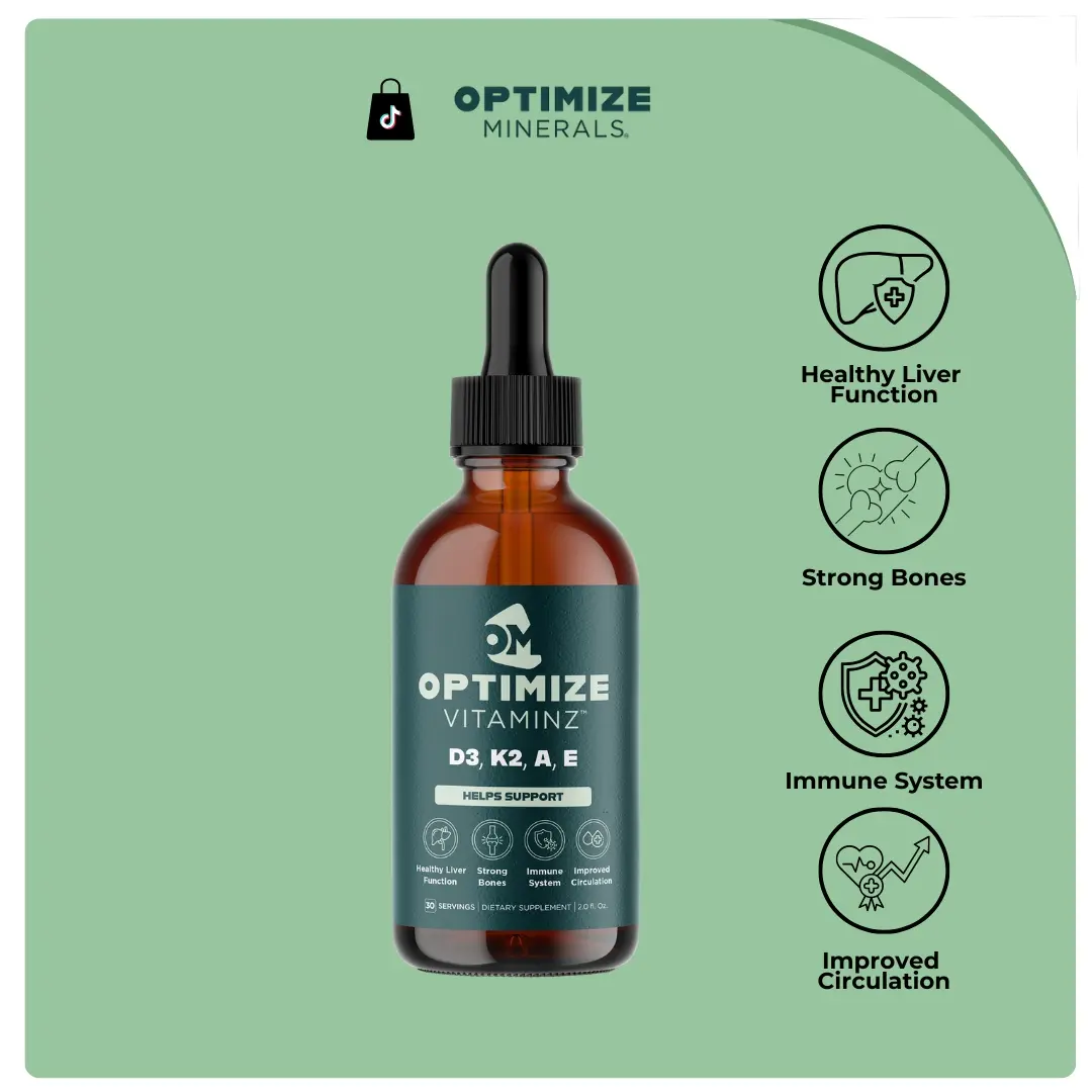 OPTIMIZE VITAMINZ - Daily Essential Fat Soluble Vitaminz to Fuel Immunity