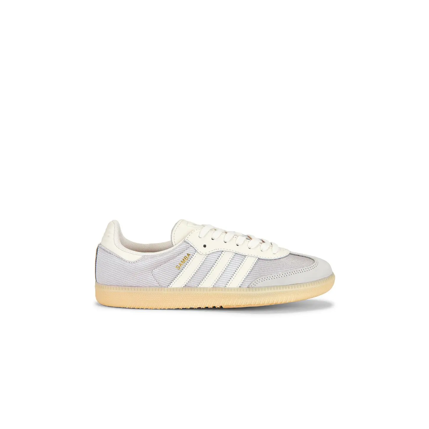 adidas Originals Samba OG Sneaker in Grey Two, Cream White, & Sandstorm