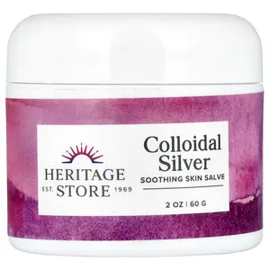 Heritage Store Colloidal Silver Salve, 2 oz (60 g)