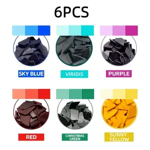 Candle Color Wax Sheets Paint Set (1g Per Sheet), Ideal for Candle Making & Crafting, Multiple Soft Vibrant Colors Available, DIY Kit, Candle Making Kits