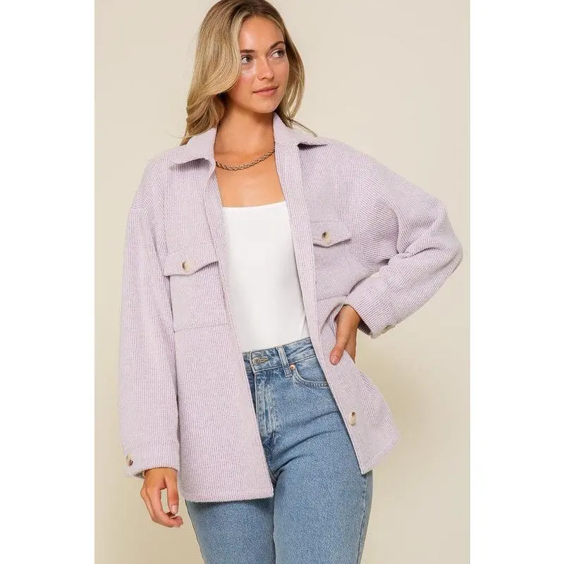 Lily Lavender Shacket