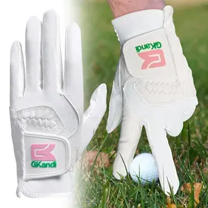 Golf Gloves Womens Ladies Left Hand for Right Handed Golfer 1 Pack, Golf Glove Microfiber Flexible Weather Resistant Wet Hot Cool Rain Grip Weathersof, Fit Size Small Medium Large