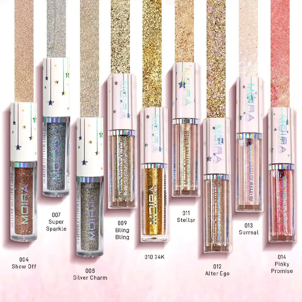 Moira - Glitter Glitter Liner - Makeup Glitter Eyeliner long lasting