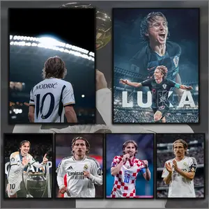 M-MODRIC-ED Poster HD Sticky Waterproof Wall Art Decorative Artwork High Quality Print Artistic Aesthetic Home Living Bedroom Bathroom hallway Decor Trendy Room Decoration Easy-To-Apply Gift Durable