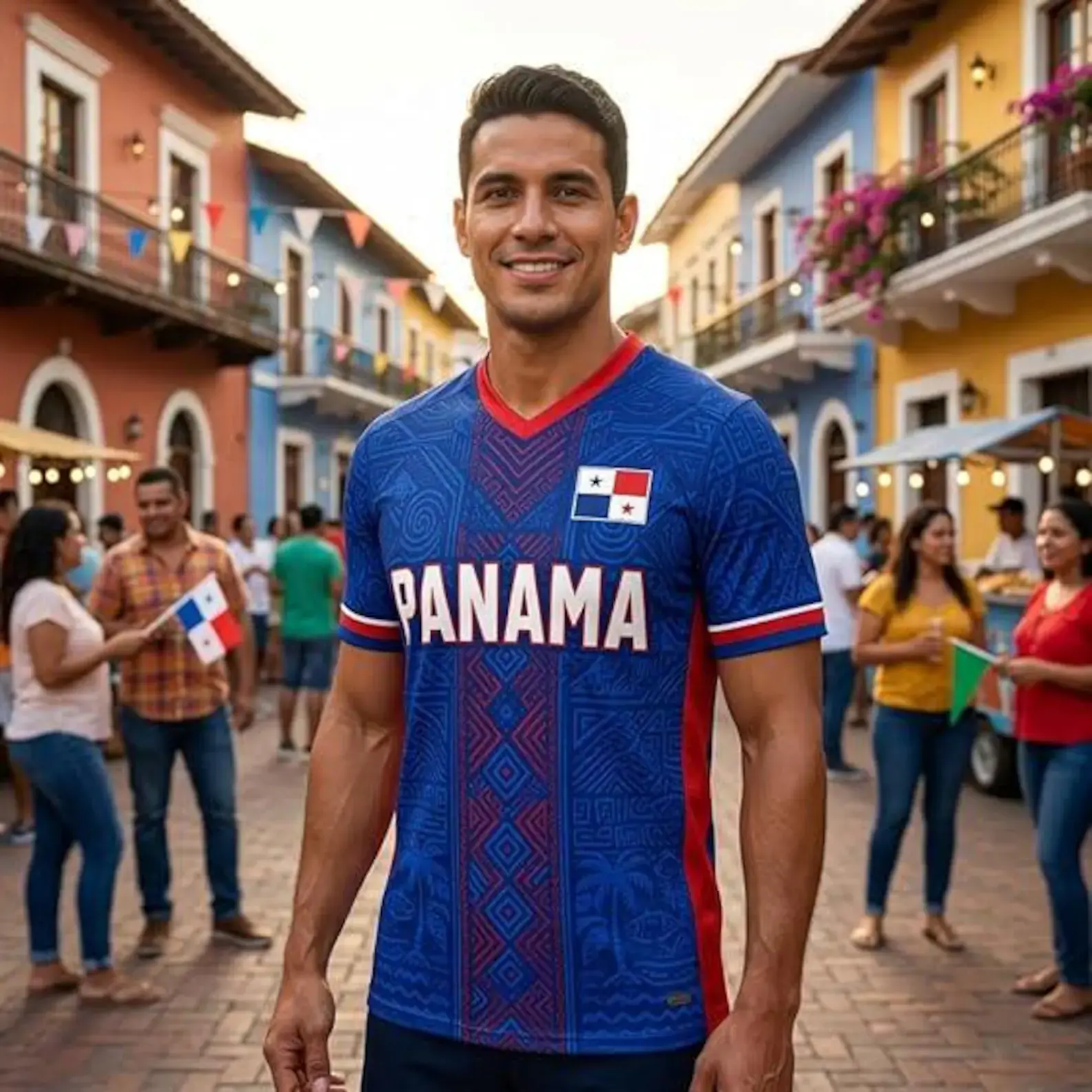 Panama Soccer Jersey | Personalized Panama Football Shirt | Custom Panama Fan Jersey with Name & Number | Panamanian Supporter Shirt