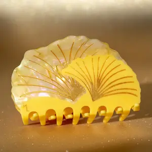 Ginkgo Leaf Hair Claw Ginkgo Leaf Hair Claw