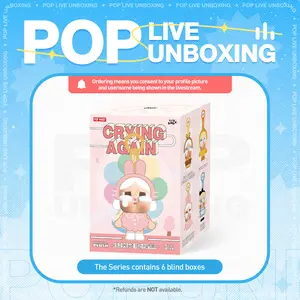 [LIVE UNBOXING] CRYBABY Crying Again Series-Vinyl Face Plush Blind Box, Mystery Box