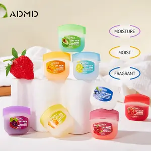 8 Counts/set Lip Balms Set, Fruit & Flower Scents, Moisturizing Lip Care and Long-Lasting, Suitable for All Skin Types, Perfect Gift Choice, Lip Product, Hydrating Lip Balm