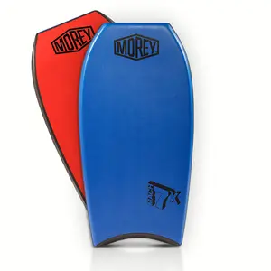 Morey Mach 7X 41.5-42.5" Bodyboard - Choose Size and Color (Blue/Red, 42.5")