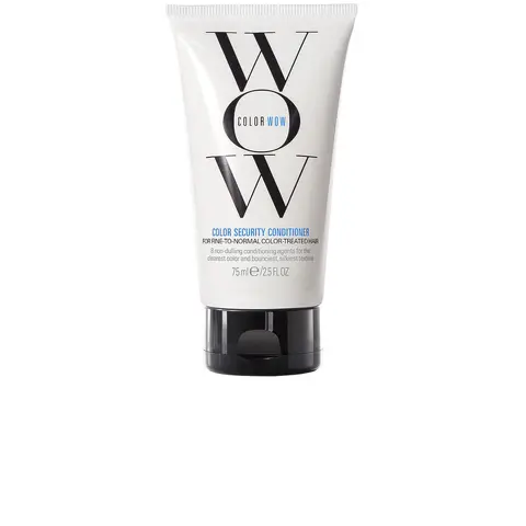 Color WOW Travel Color Security 2.5 fl oz After Care Protector Conditioner - Translucent, Smoothing Fragranced Haircare for Fine/Normal Hair, Complementary to Shampoo and Conditioner