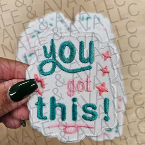 You Got This Hat Patch (3 Patches)