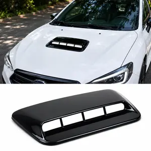Universal Hood Scoop Cover – Decorative Air Intake Style Hood Vent, Exterior Upgrade for a More Aggressive Look