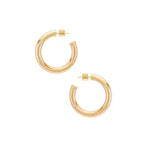 Natalie B Jewelry Adina Hoop in Gold