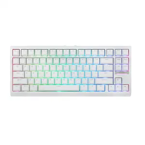 EPOMAKER G84 80% Gasket QMK/VIA Custom Mechanical Keyboard with Hot-Swappable Keys RGB Backlit Shine-Through PBT Keycaps Tri-Mode 2.4Ghz/BT/Type-C thocky creamykeyboards desk accessories keyboards for gaming creamy keyboard TikTokShopSpringGlowUp