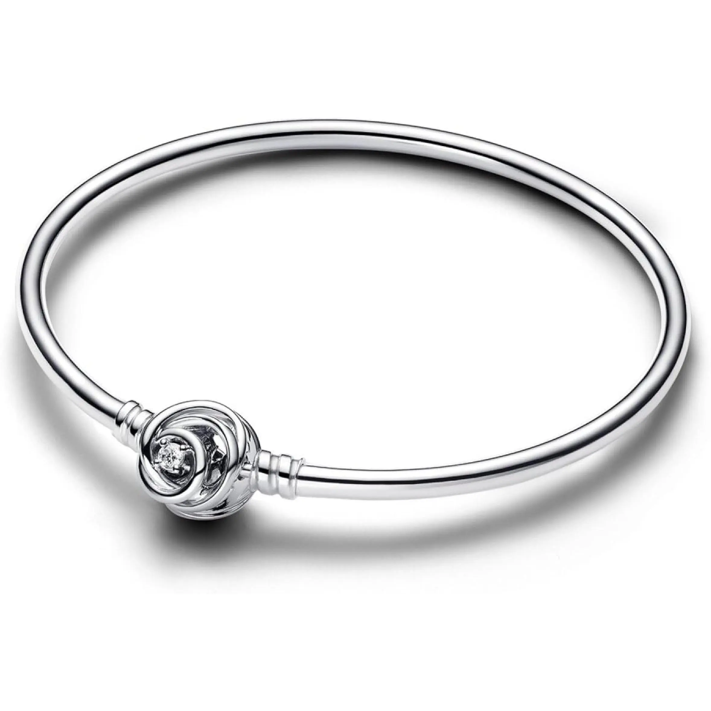 Pandora Moments Encircled Clasp Bangle 593229C01-17, Love Symbol, Openwork