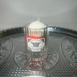 Strawberry Coconut Cream Scented Candles - 5oz