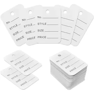 1000 count Price Tags Merchandise Marking Tags Clothing Price Labels Clothing Tag Perforated Price  Tags