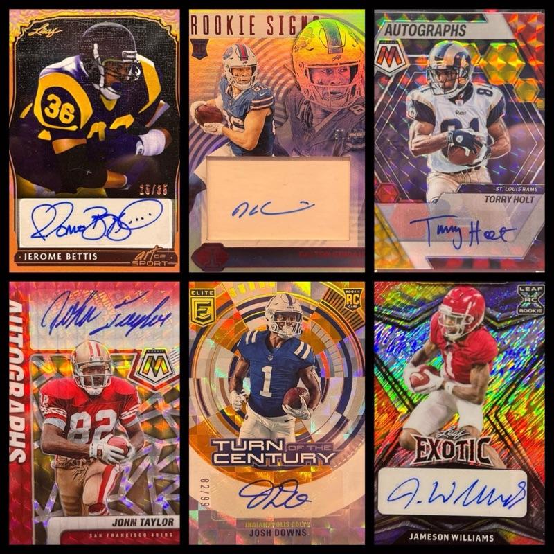 Clearly Football 648 Autograph Pack with One Card Per Pack
