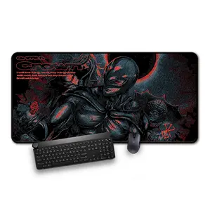 Godhand Anime Gaming Mousepad - Extra Large, Anti-Slip Rubber Base, Berserk Mousepad Design Extended Mousepad trackpad