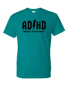 ADHD Highway to… Hey Look Squirrel Funny ADHD Shirt – Neurodivergent Humor Tee – Gift for ADHD Women & Men