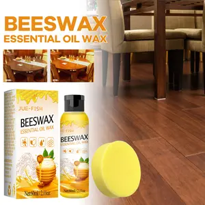 Natural Beeswax Base Wood Care Balm - Household Wooden Surface Shine, Protection Solution