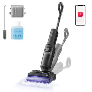 Roborock F25 series Ultra Steam Wet Dry Vacuum Cleaner, 356°F Steam Mop & 187°F Hot Water Cordless Vacuum Mop All in One, Floor Washer with Blue Light, 194°F Self-Cleaning, 180° Lay-Flat, AI Assitant Wheels #TikTokShopSpringGlowUp #NewDropsForYou