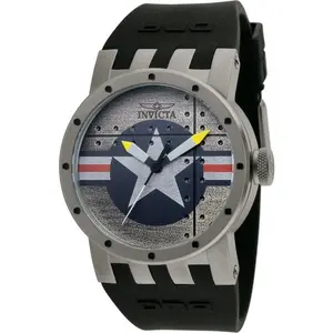 Invicta Men's 11649 DNA Black Polyurethane Watch