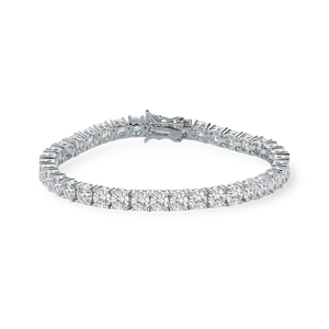 Allure Tennis Bracelet - White Gold