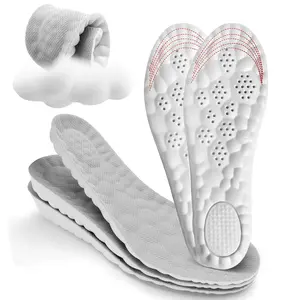 4D Cloud Shoe Height Increase Insoles for Men and Women, Soft Memory Foam Insoles, Ultra Comfort, Super Soft Elevator Insoles with Shock Absorption