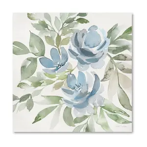 Courtside Market Blue Paradise Picks I 16x16 Canvas Wall Art