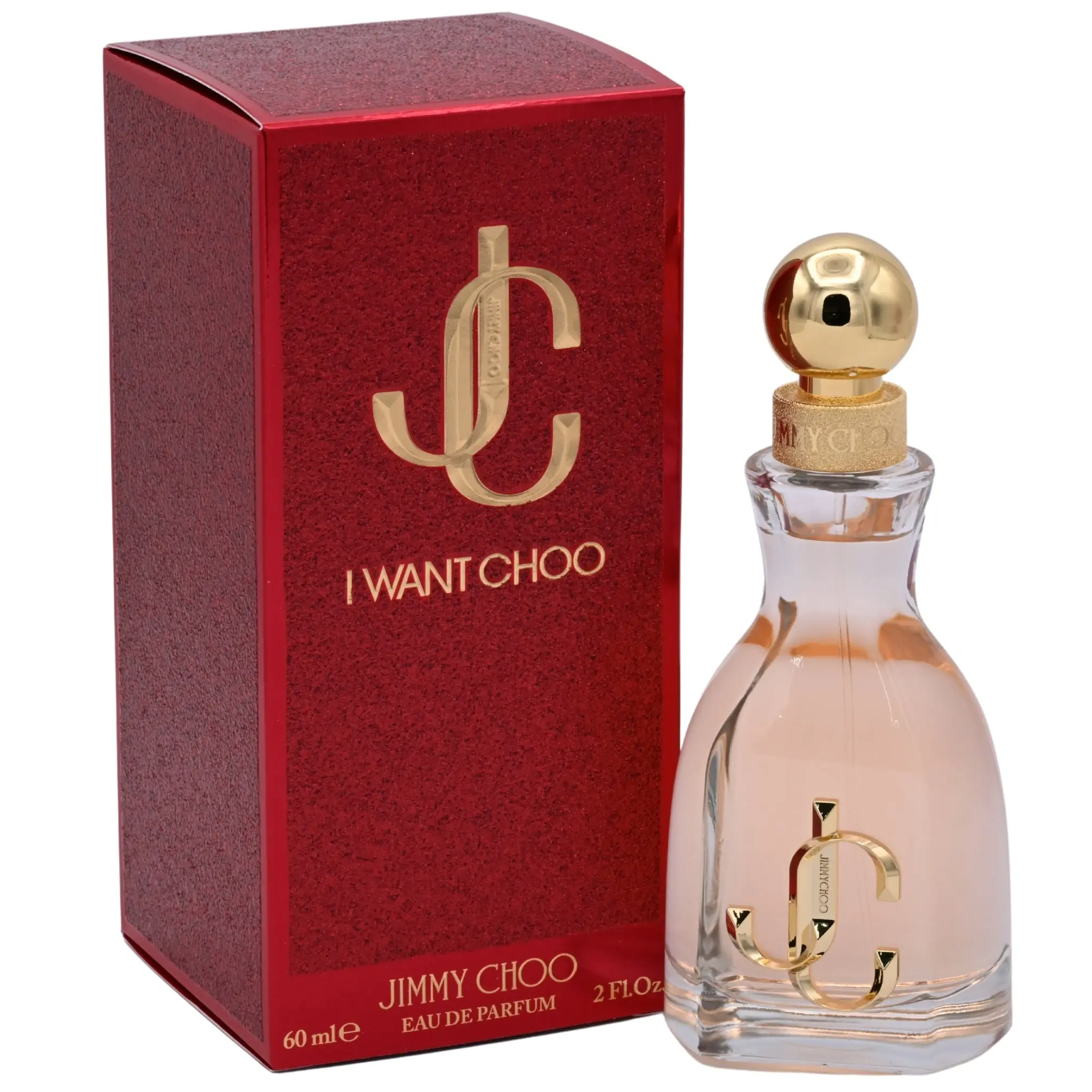 JIMMY CHOO I Want Choo Luxury Women's Floral Scented Jasmine-Themed EDP Perfume, Citrus-Infused Fruit-Flavored Captivating Fragrance for Women, 2.0 oz New in Box, Floral Scented Perfume, Luxury Women's Fragrance