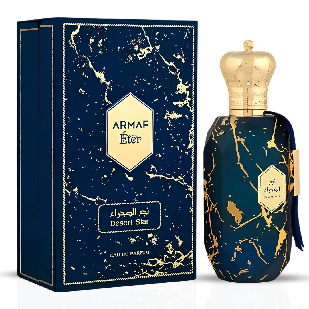 Armaf Eter Desert Star High Quality Elegant EDP Spray - 100ML (3.4 OZ) Men's Fragrance with Bright Citrus Fragrance, Bergamot Top Notes, Cashmere Wood & Spicy Pink Pepper