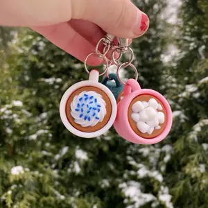 Hot Coco Fidget Clicker Keychains and Desk Toys