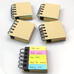 Portable Sticky Note Set, 5 Different Colors Sticky Note Set, Self-adhesive Notes, Page Markers, Paper Tabs, Office Stationery & Supplies