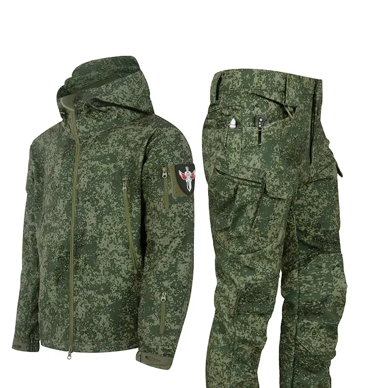 Russian camouflage suit