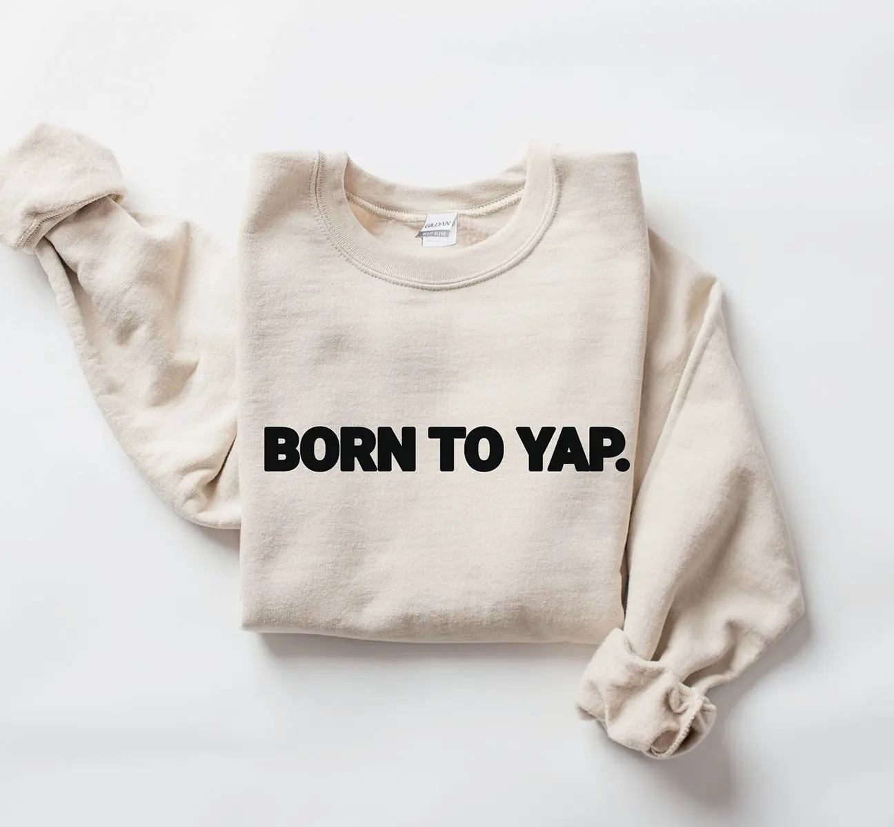 Born to Yap, Professional Yapper, Funny Meme Sweatshirt, Funny Women Crewneck, Oversized TShirt, Funny Gifts for Friends Cotton Sweaters Unisex Womenswear hellstar hoodie euphoric.777hoodies
