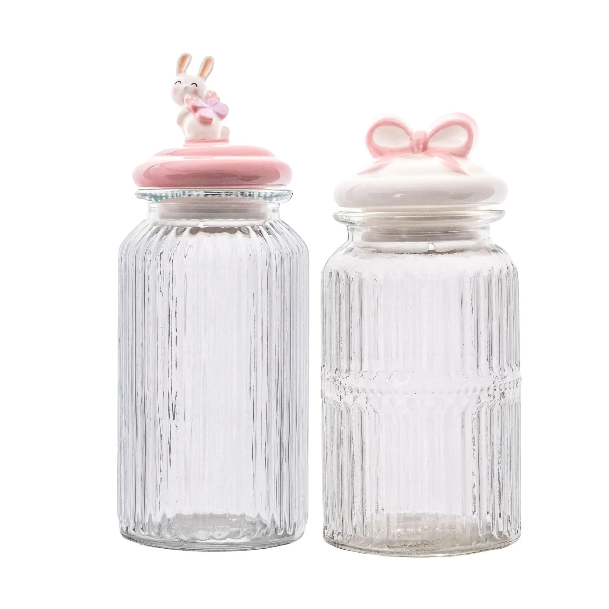10 Strawberry Decorative Knob Canister Sets