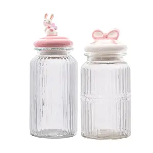 10 Strawberry Decorative Knob Canister Sets