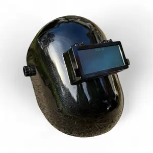 Black Metallic Sugar Scoop Welding Hood