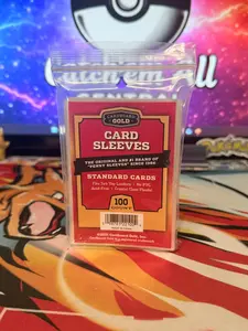 Cardboard Gold Penny Sleeves 100 Pack