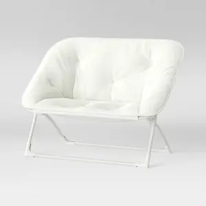 Folding Dish Loveseat Cream - Pillowfort