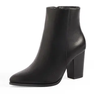 Dream Pairs Women's High-Heel Ankle Booties - Summervibes Footwear, Stylish Shoe for Women, Heeled Booties