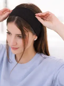 Solid Color Hair Band, 1 Count/4 Counts High Elasticity Sweat Absorbing Hair Band, Hair Accessories for Women & Men, Minimalist Headwear Suitable for Any Hairstyle, Soft Headband, Workout Headband, Sports Headband, Sport Headbands, Stretchy Headbands
