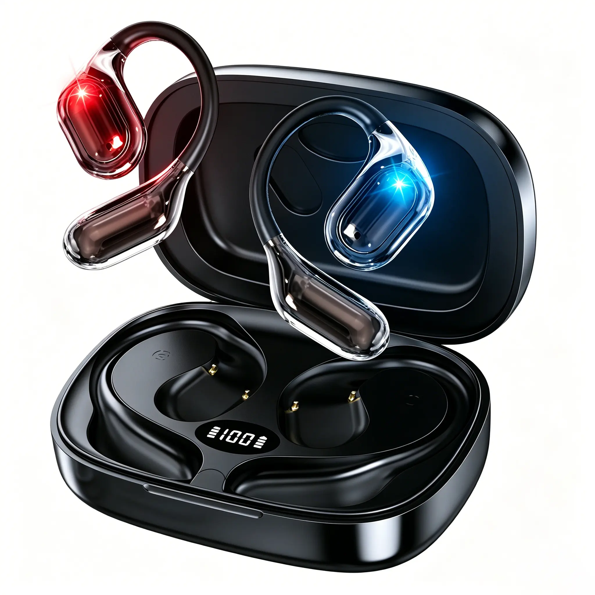Real-Time AI Translation Earbuds,156+Language Translator Earbuds,Traductores Inglés Español, 3-in-1 Translating Earbuds for Business, Travel, Language Learning,Smart Voice Assistant Headset gadget Wireless Music Earphones tiktokshopcreatorpicks headphones
