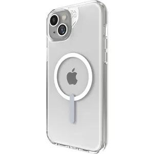 ZAGG Crystal Palace Snap iPhone 15 Plus Clear Phone Case - Drop Protection (13ft/4m)  Durable Graphene  Anti-Yellowing  and Scratch-Resistant MagSafe Phone Case