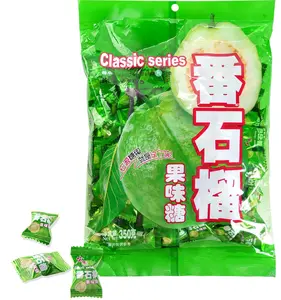 Guava Candy, 12.3 oz (Pack of 1) Asian Fruit Hard Candy, Sweet & Tangy Tropical Flavor, Individually Wrapped for Sharing & Snacking