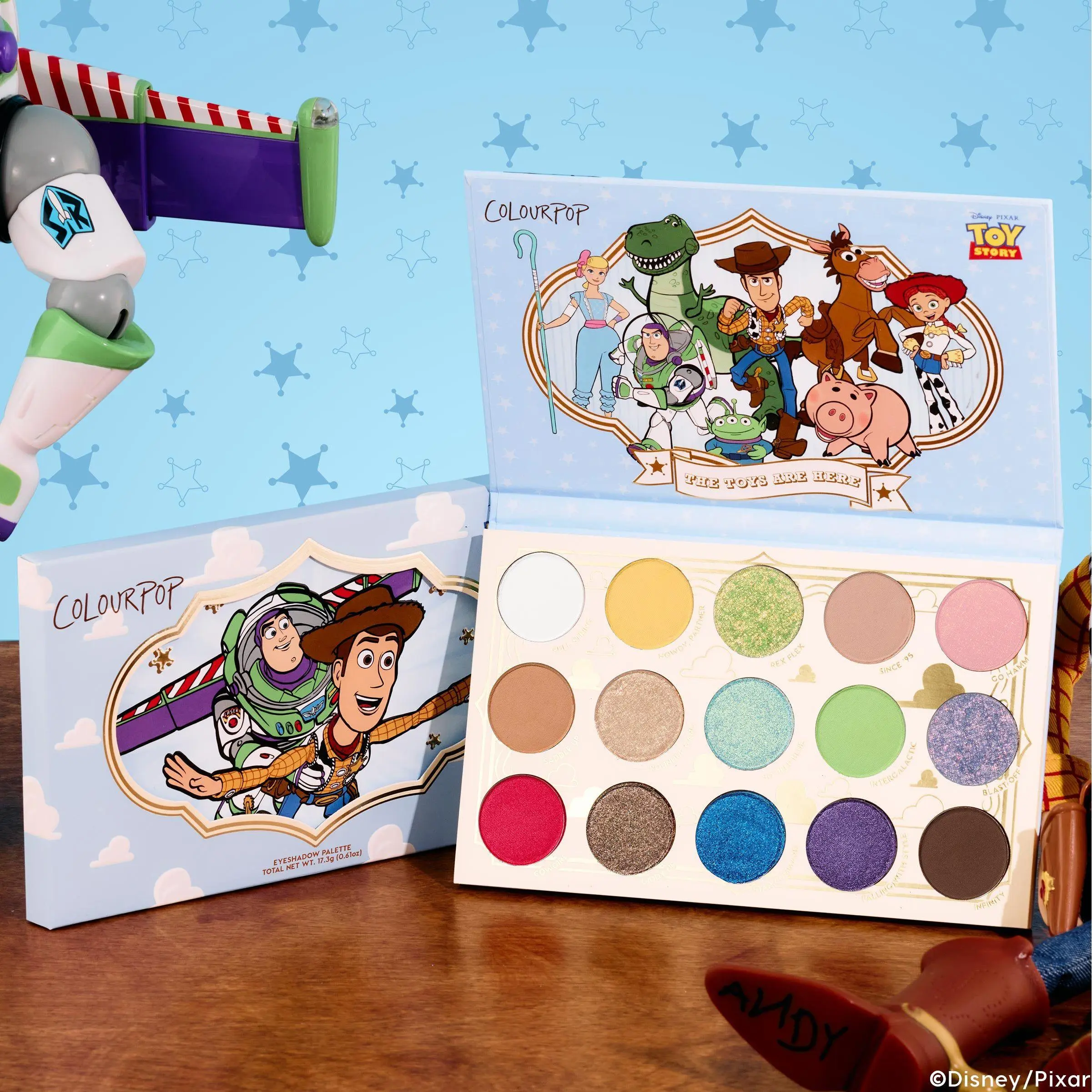 ColourPop The Toys Are Here Shadow Palette - Disney Toy Story 0981 ColourPop The Toys Are Here Shadow Palette - Disney Toy Story 0981