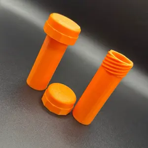 2-Pack Penny Tubes, Home Organizer Canister, Multi-Purpose Storage Bottles for Coin Organization