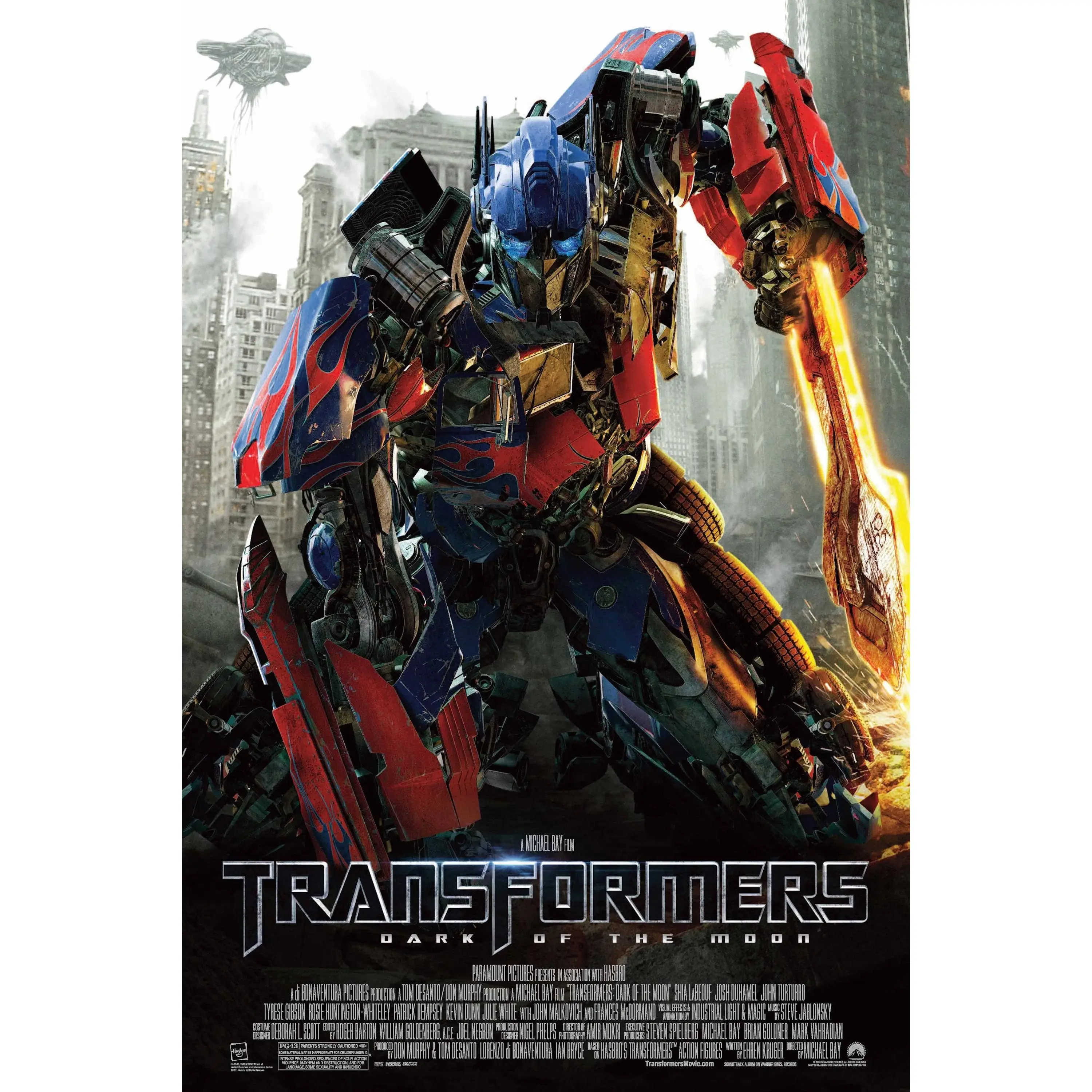 Peter Cullen - Signed Transformers Dark of the Moon poster Image (8x10, 11x17)